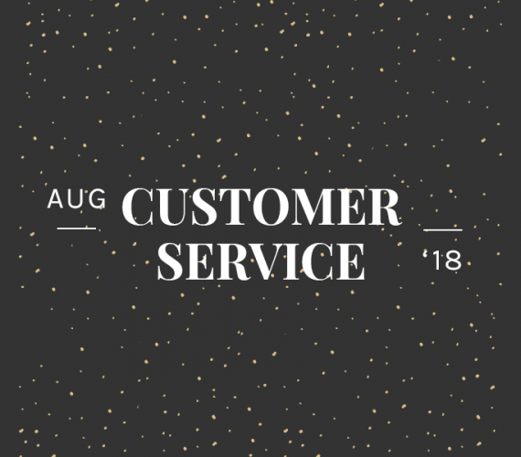 Editor's Letter: Customer Service